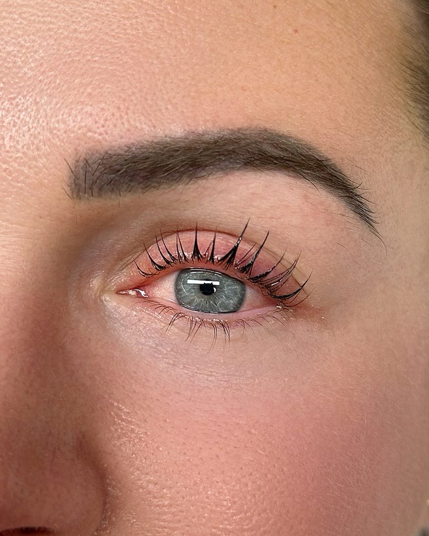 Korean lash lift result — Cilesia Beauty Bar